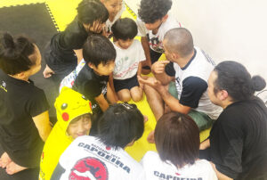 Batizado preparation